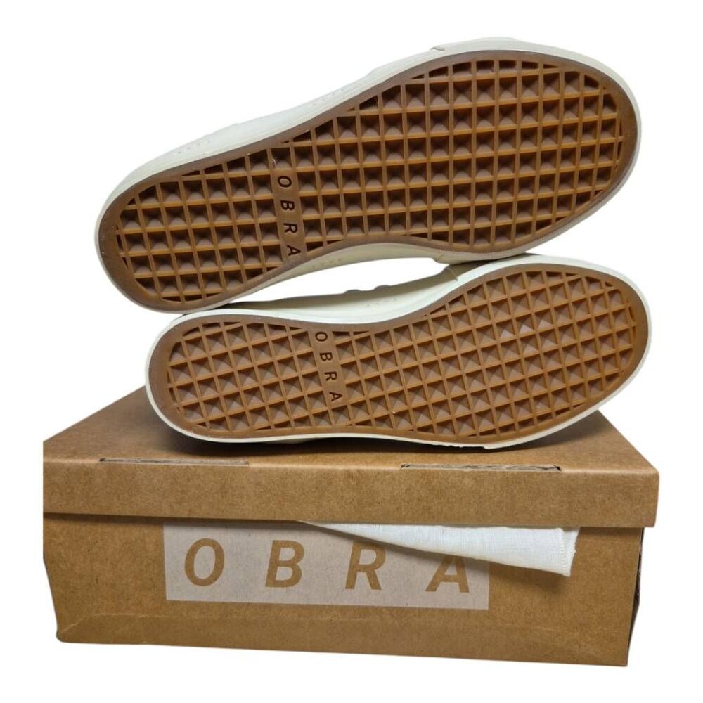 Terra Canvas High Full Cap - White/Off White/Obra Blue Sz US W9/M7.5 - Picture 5 of 9